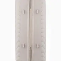 Чемодан на колёсах, 28", кодовый замок, 47&times;28&times;75 см, бежевый