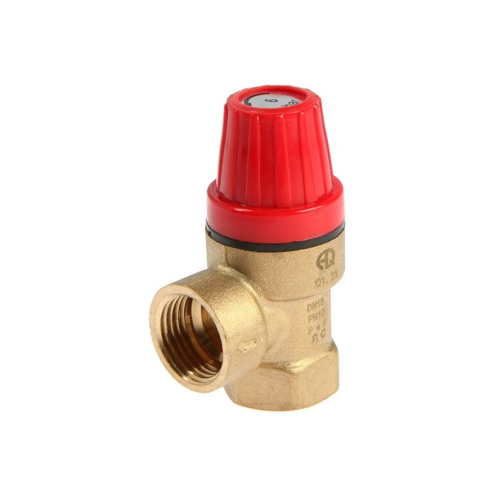 Клапан предохранительный AQUALINK, 1/2 Клапан предохранительный AQUALINK, 1/2", внутренняя/внутренняя резьба, нерегулируемый, 6 бар