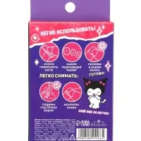 Накладные ногти детские &laquo;Забавная кошечка&raquo;, набор 12 шт.