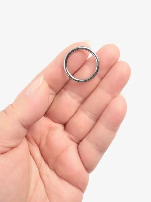 Кольцо литое TEIRA, для сумки, d=20/24 мм, набор 2 шт., 3.1 г, s=2 мм, цвет серебряный Кольцо литое TEIRA, для сумки, d=20/24 мм, набор 2 шт., 3.1 г, s=2 мм, цвет серебряный