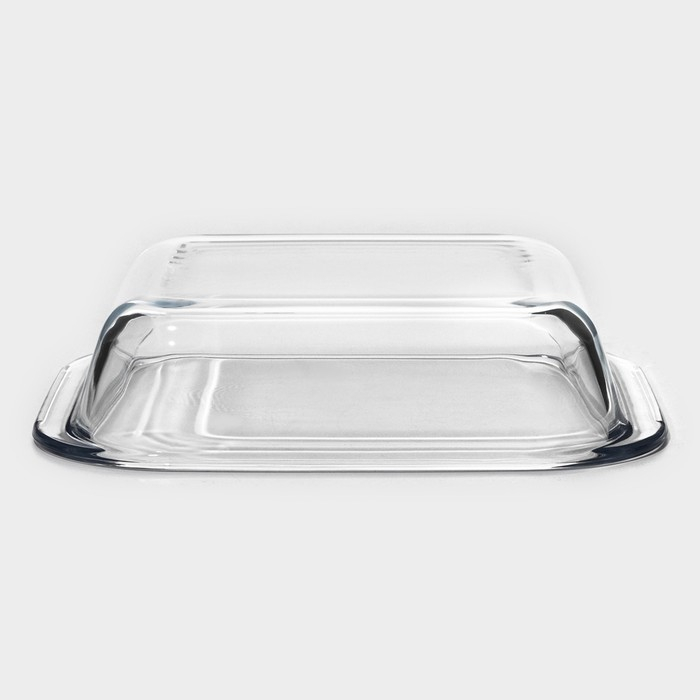 Форма для запекания Доляна &laquo;Лазанья&raquo;, 1.6 л, 24.7&times;22&times;5.2 см, квадратная, жаропрочное стекло, прозрачная