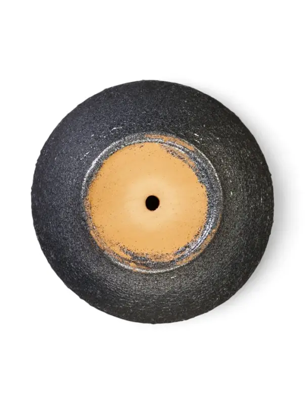 Горшок цветочный с поддоном 2,4 л, керамика  Горшок цветочный с поддоном 2,4 л, керамика "Шагрень" (М)