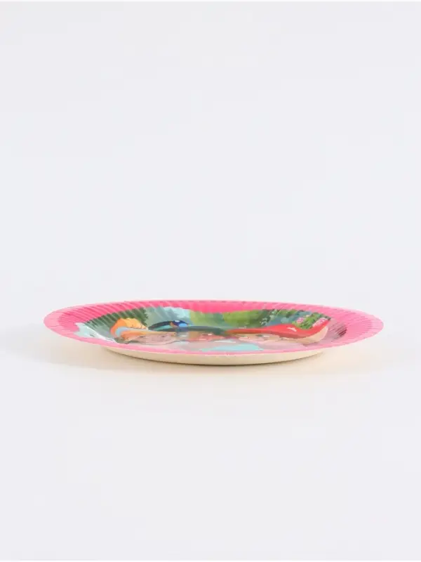 Тарелка одноразовая 18 см, набор 10 шт, Принцессы