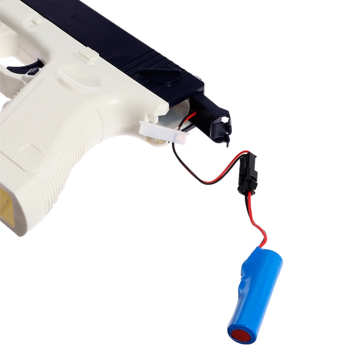 Водный пистолет  Водный пистолет "Глок"; работает от аккумулятора; 23 см