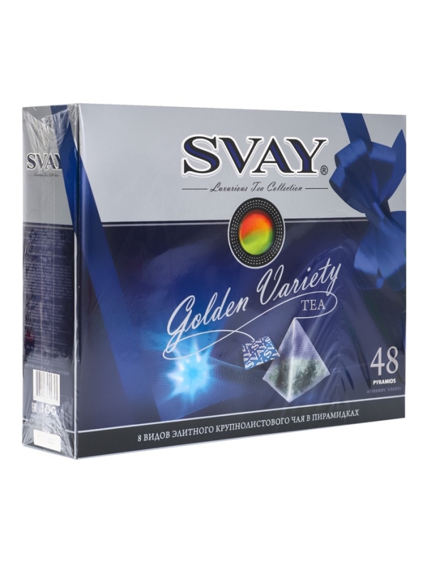 Чай ассорти SVAY red, 48 пирамидок Чай ассорти SVAY red, 48 пирамидок