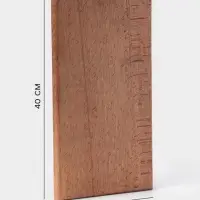Доска разделочная Magistro, 40&times;22&times;3 см, дерево цельный массив бука
