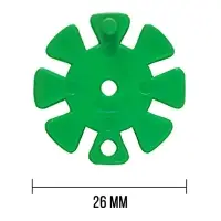 Конструктор обучающий &laquo;Круглые снежинки&raquo;, 198 деталей