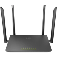 Маршрутизатор беспроводной D-Link DIR-820/RU/A1A AC1200 10/100BASE-TX черны