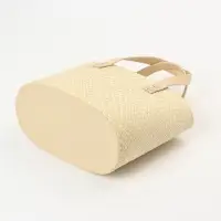 Сумка плетёная из пандана, 25&times;18&times;38 см, бежевая