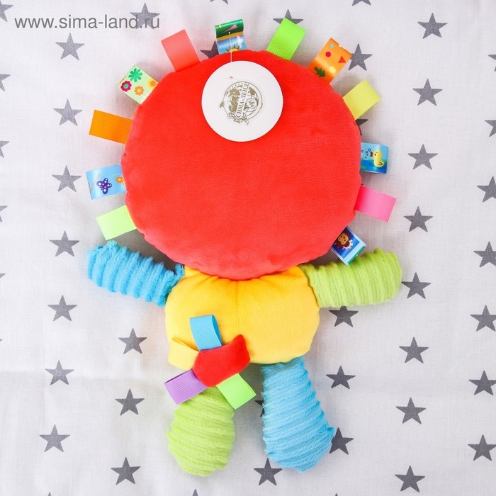 Подвеска - погремушка «Львенок», с пищалкой, на кроватку, коляску, Крошка Я Подвеска - погремушка «Львенок», с пищалкой, на кроватку, коляску, Крошка Я