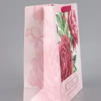 Пакет подарочный &laquo;Для тебя&raquo;, цветы, 30 &times; 30 &times; 12 см