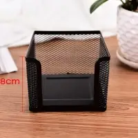 Подставка для бумажного блока, большая, чёрная, сетка