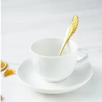 Ложка чайная Magistro Wings, длина 14 см, нержавеющая сталь, золотистая