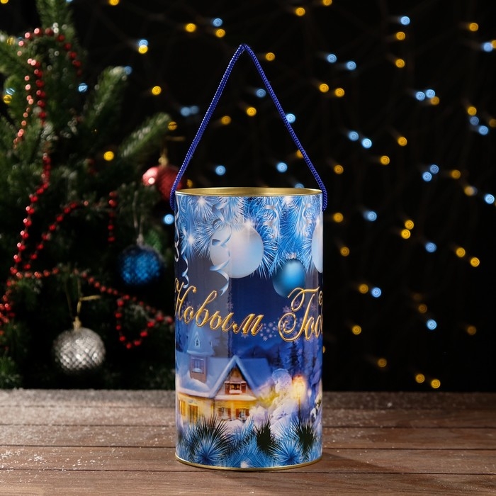 Новый год. Подарочная коробка, тубус «Рождественская деревня» 120 х 220 мм (200 мм внутр. высота). Новый год. Подарочная коробка, тубус «Рождественская деревня» 120 х 220 мм (200 мм внутр. высота).