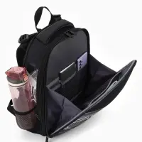 Рюкзак школьный для мальчика &laquo;Мяч&raquo;, Stavia, эргономичная спинка, 30&times;16&times;38 см, чёрный