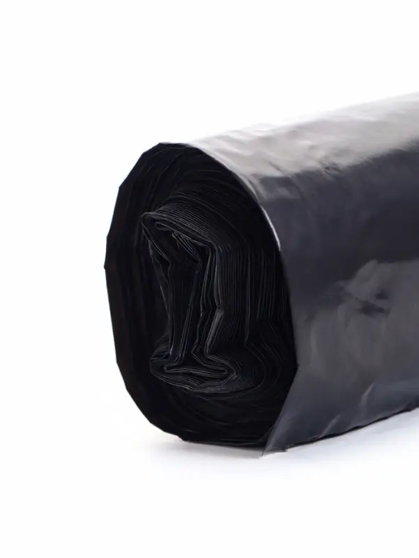 Мешки для мусора в рулоне &laquo;UpakLand&raquo; 60 л, черные, ПВД, толщина 40 мкм, 10 шт., 50&times;80 см