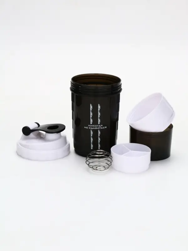 Шейкер спортивный &laquo;Никогда не сдаваться&raquo;, 500 мл