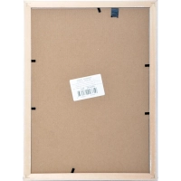 Рамка А4(21х30) деревянный багет, белая