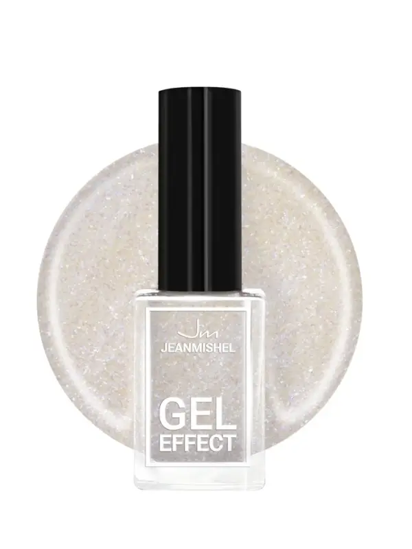 Лак для ногтей с эффектом геля &laquo;Формула&raquo;, тон 387, белый перламутровый искрящийся