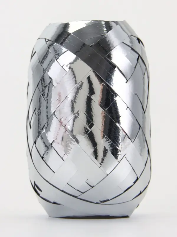 Лента упаковочная металлизированная, ассорти, набор 6 шт., 0.5 см &times; 10 м