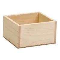 Кашпо для цветов &laquo;Элегант&raquo;, 14.5&times;12.5&times;7.5 см, деревянное