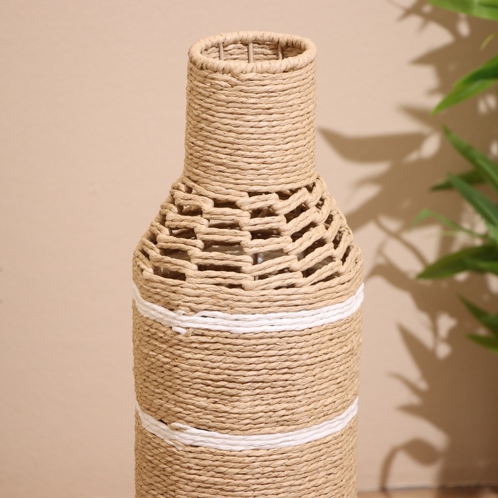 Ваза плетёная, напольная 13х13х60 см Ваза плетёная, напольная 13х13х60 см