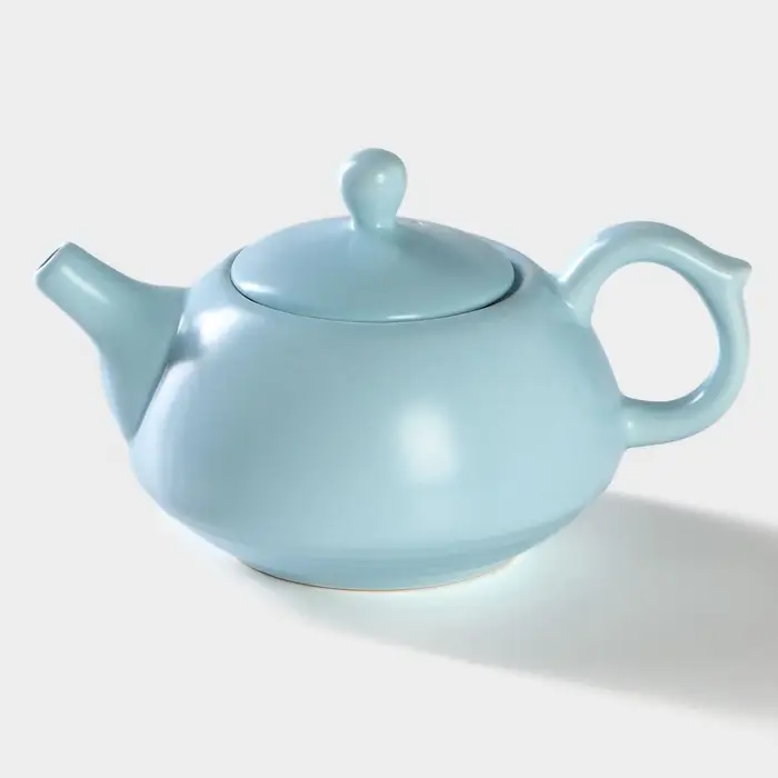 Набор для чайной церемонии &laquo;Утро&raquo;, 5 предметов: 4 пиалы 50 мл, чайник 200 мл, керамика, разноцветный