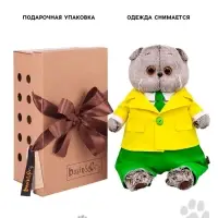Мягкая игрушка &laquo;Кот Басик&raquo; в ярком костюме, 22 см