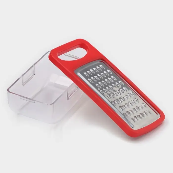 Тёрка с контейнером для детского питания Доляна «Алиса», 13×6×4 см, АБС-пластик, цвет МИКС Тёрка с контейнером для детского питания Доляна «Алиса», 13×6×4 см, АБС-пластик, цвет МИКС