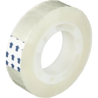 Клейкая лента канцелярская Unibob 12x33 (12шт/уп)