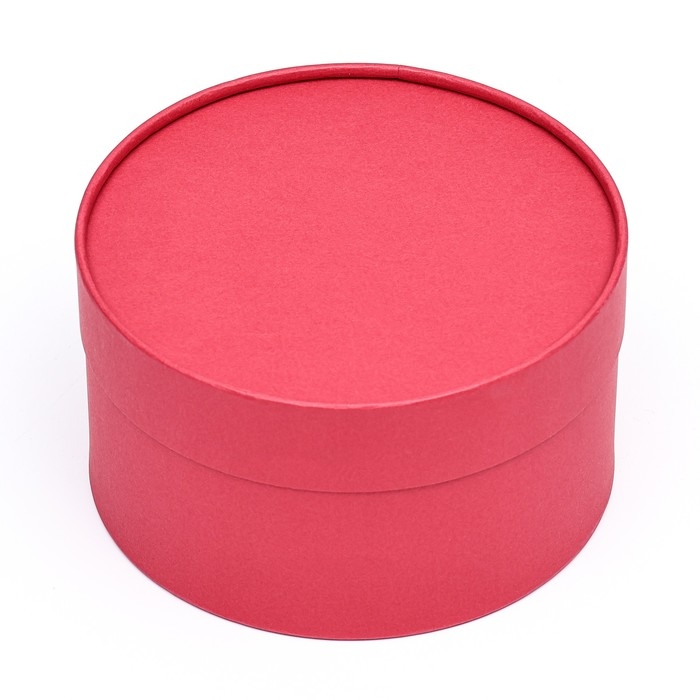 Подарочная коробка Подарочная коробка "Рубин" красный, завальцованная без окна, 18 х 10 см