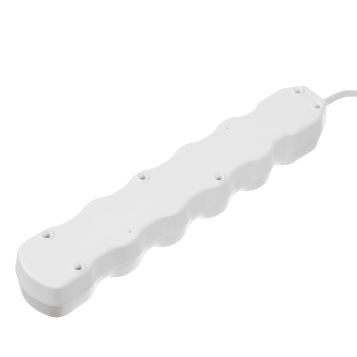 Удлинитель Luazon Lighting ECO, 5 розеток, 5 м, 10 А, 2200 Вт, ПВС 3х0.75 мм2, с з/к, белый Удлинитель Luazon Lighting ECO, 5 розеток, 5 м, 10 А, 2200 Вт, ПВС 3х0.75 мм2, с з/к, белый