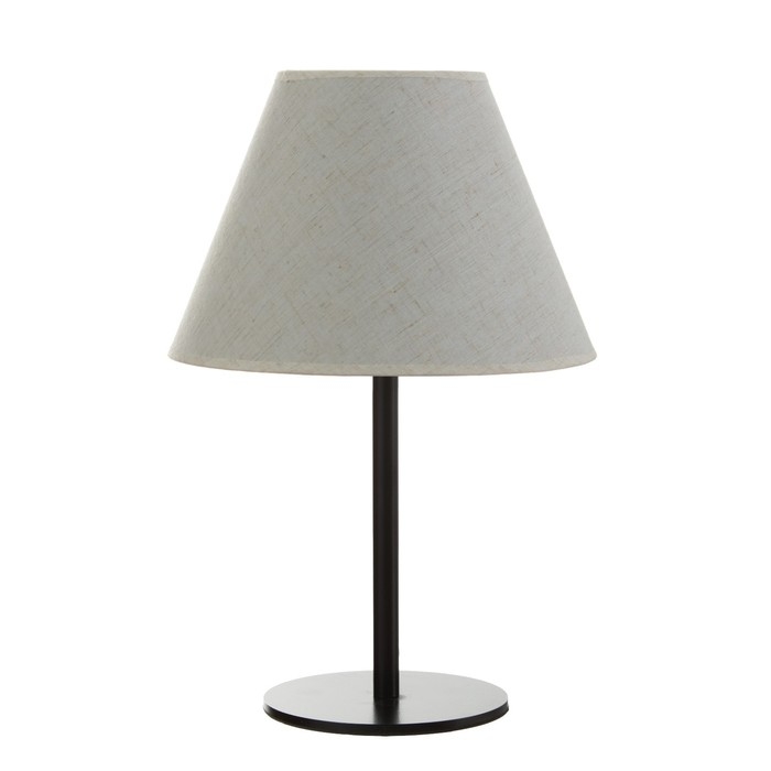 Лампа настольная Oliver 1х15Вт Е27 черный/белый 25х25х40см RISALUX Лампа настольная Oliver 1х15Вт Е27 черный/белый 25х25х40см RISALUX