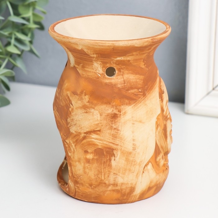 Аромалампа керамика  Аромалампа керамика "Довольный Хотей" МИКС 9,5х9,5х12 см