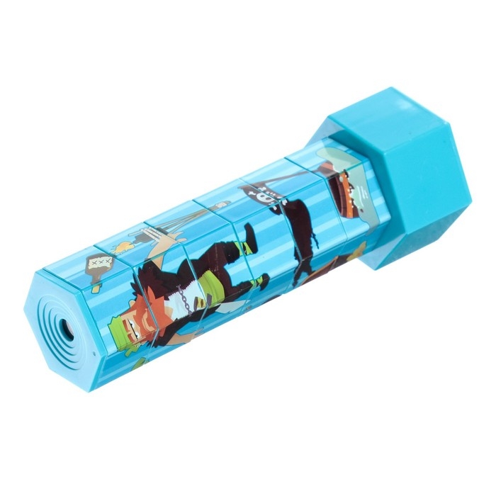 Калейдоскоп «Пазл», цвет синий Калейдоскоп «Пазл», цвет синий