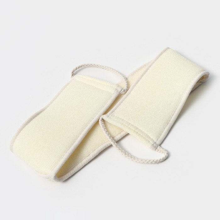 Мочалка-лента для тела массажная Доляна, 70×10 см Мочалка-лента для тела массажная Доляна, 70×10 см