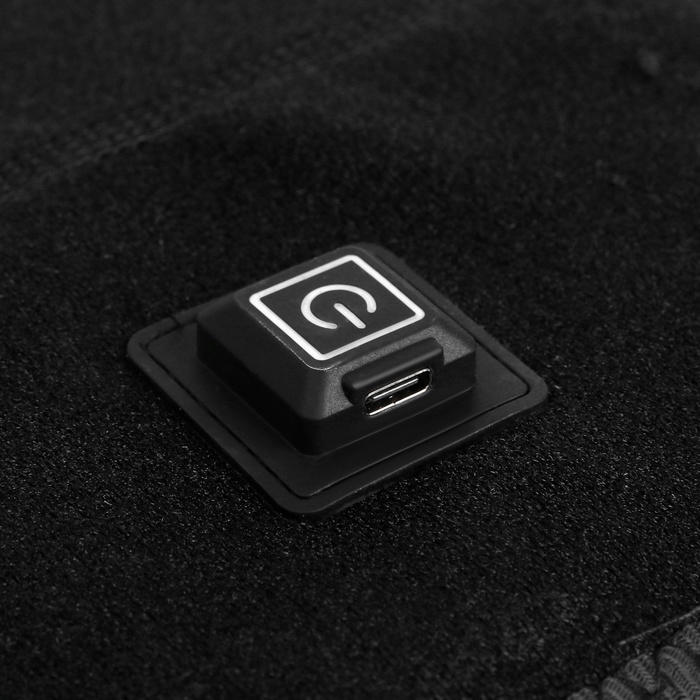 Массажёр для ног LuazON LEM-13, бандаж на колено, 3 температурных режима, АКБ, черный