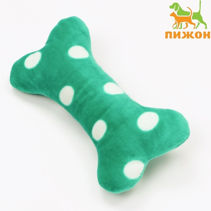 Игрушка мягкая для собак  Игрушка мягкая для собак "Косточка", 17 х 8 см, микс цветов
