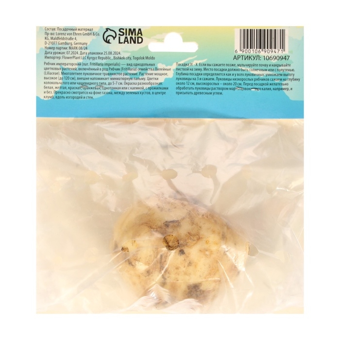 Рябчик императорский (Фритиллярия) Гарланд Стар, р-р 18/20, 1 шт, Осень 2024 Рябчик императорский (Фритиллярия) Гарланд Стар, р-р 18/20, 1 шт, Осень 2024