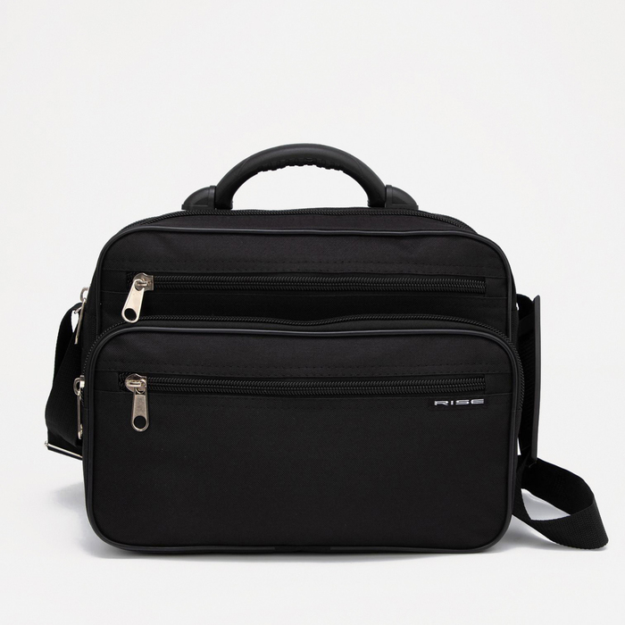 Сумка мужская RISE, цвет чёрный Сумка мужская RISE, цвет чёрный