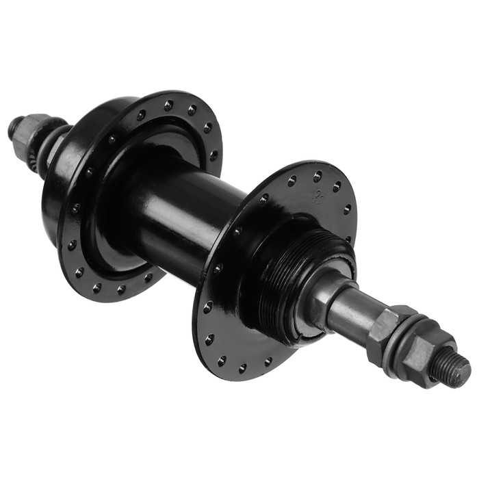 Втулка задняя Dream Bike, 32 отверстия, на гайках, под диск Втулка задняя Dream Bike, 32 отверстия, на гайках, под диск