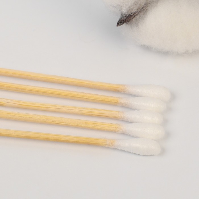 Ватные палочки в тубе 100 шт., наконечник - классика, хлопок/бамбук(стик) Ватные палочки в тубе 100 шт., наконечник - классика, хлопок/бамбук(стик)