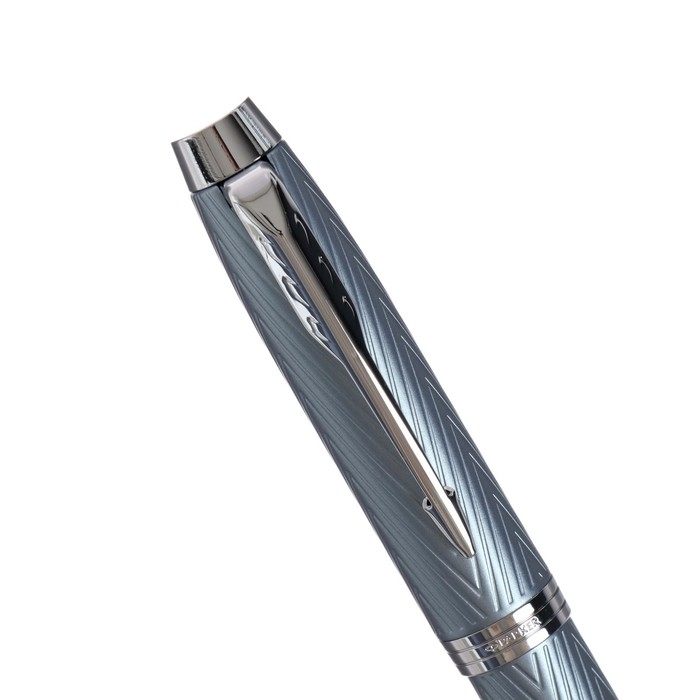 Ручка-роллер Parker Im Premium Blue Grey CT, серо-голубая, подар/уп 2143648 Ручка-роллер Parker Im Premium Blue Grey CT, серо-голубая, подар/уп 2143648