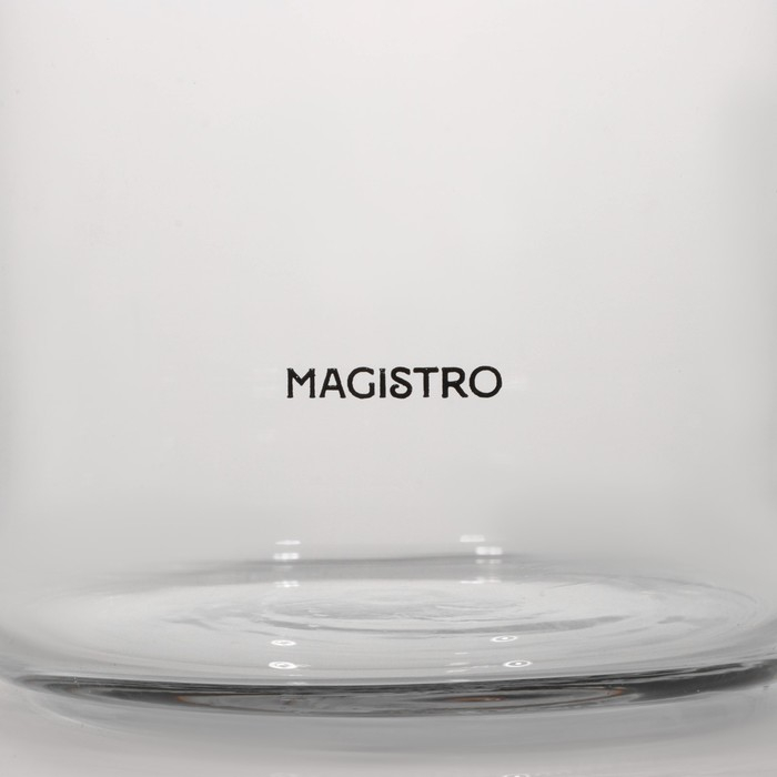 Чайник стеклянный заварочный Magistro «Мантана», 750 мл, с пластиковым ситом Чайник стеклянный заварочный Magistro «Мантана», 750 мл, с пластиковым ситом