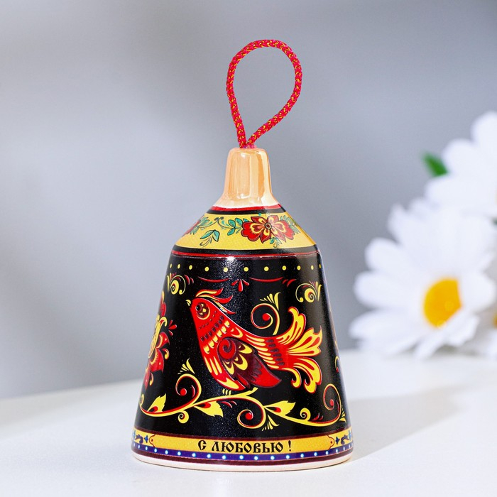 Колокольчик цветной средний, 7см Колокольчик цветной средний, 7см