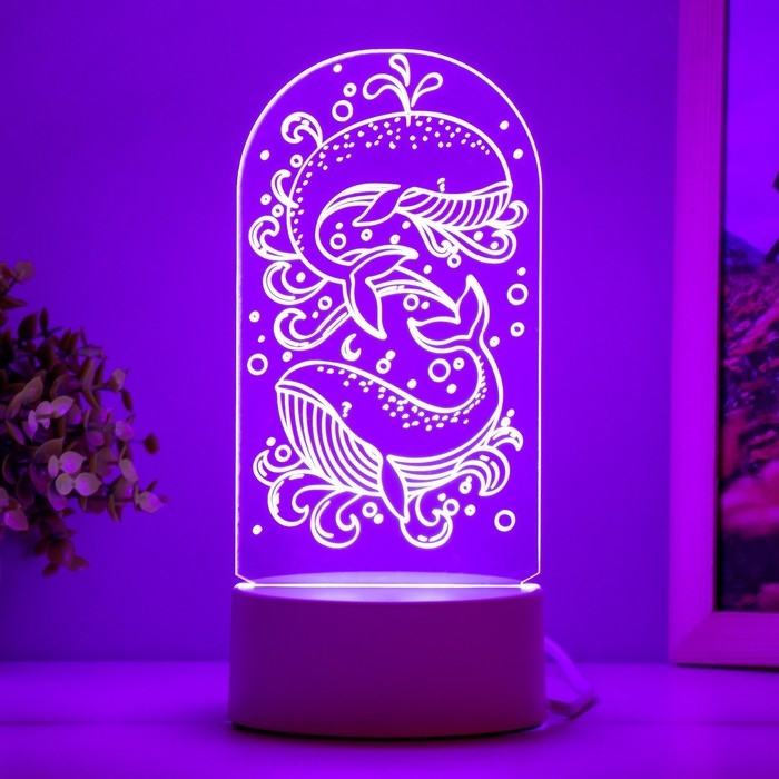 Светильник Светильник "Кит" LED белый 8,5х9,5х16 см RISALUX