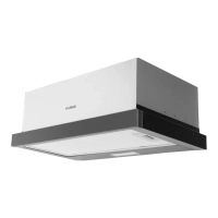 Вытяжка встраиваемая HBH 6230 BK черный