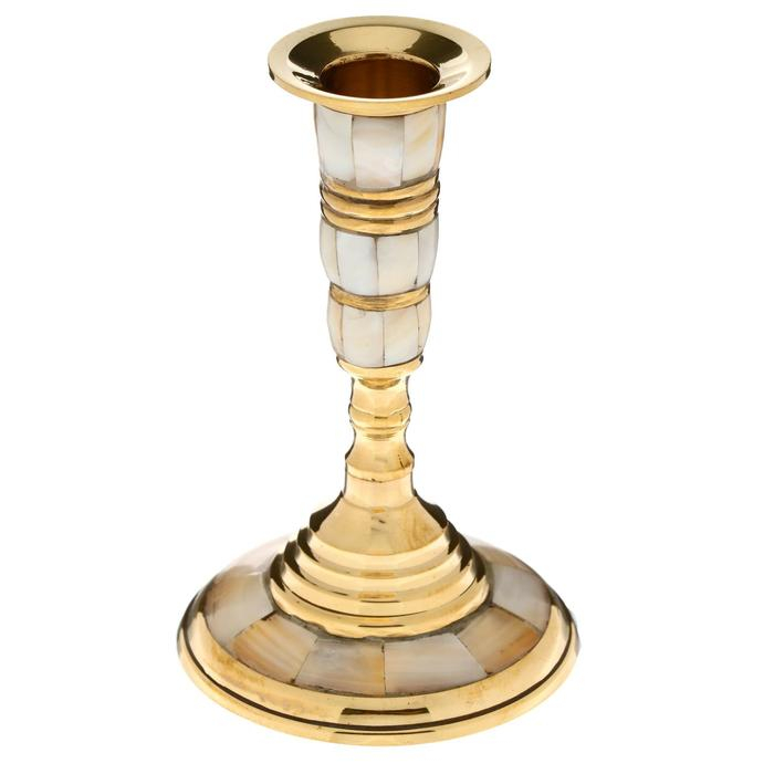 Подсвечник на 1 свечу Подсвечник на 1 свечу "Мрамор" латунь 13 см