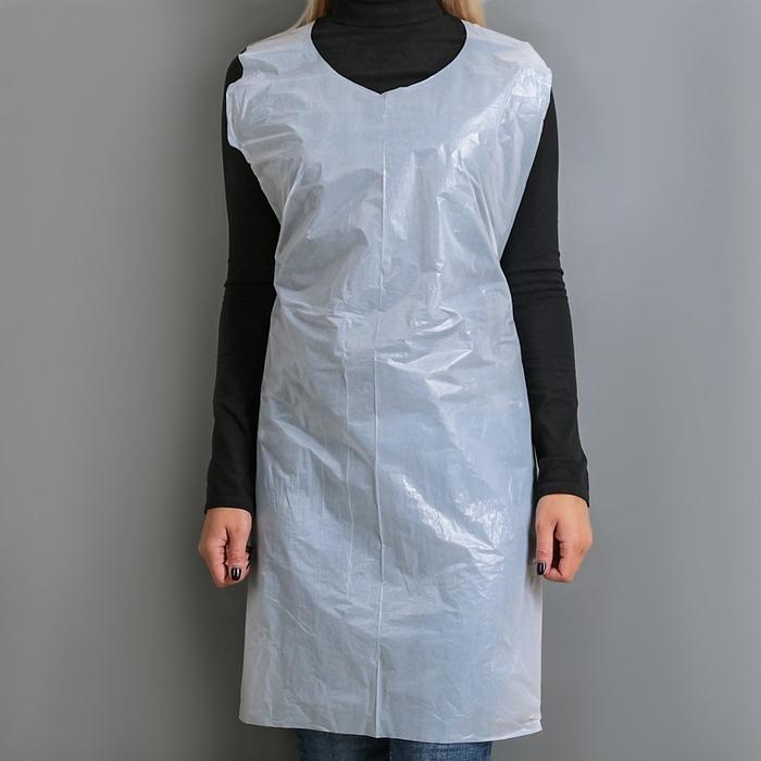 Фартуки одноразовые ПНД, размер M, 108×70 см, 100 шт/уп Фартуки одноразовые ПНД, размер M, 108×70 см, 100 шт/уп