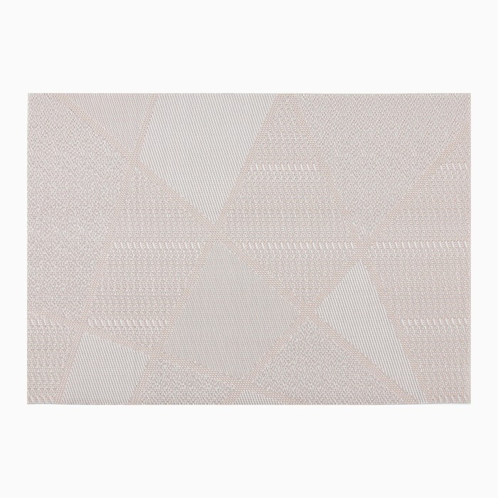 Салфетка на стол Доляна, цв.серый, 45*30см